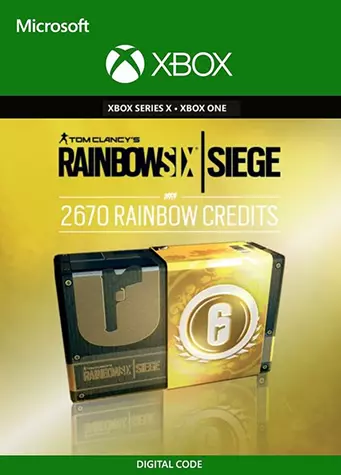 Tom Clancy's Rainbow Six® Siege: 2670 R6 Credits Xbox Live Key