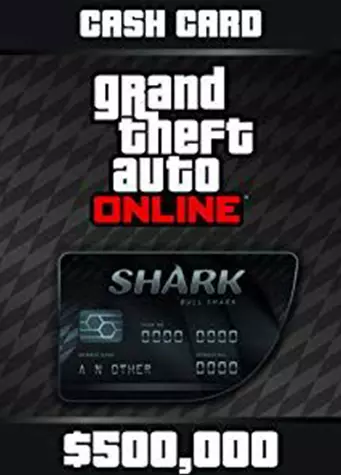 Grand Theft Auto Online - Bull Shark Cash Card